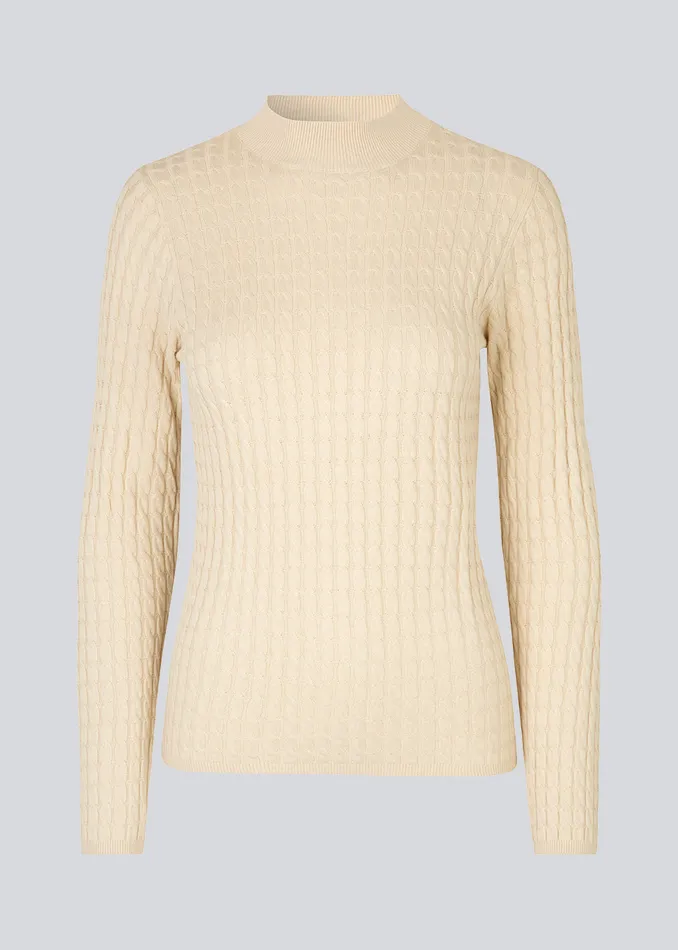 Women BimoMD Tneck Summer Sand Modstrm Blouses and Knitwear Women BimoMD Tneck Summer Sand Modstrm Blouses and Knitwear