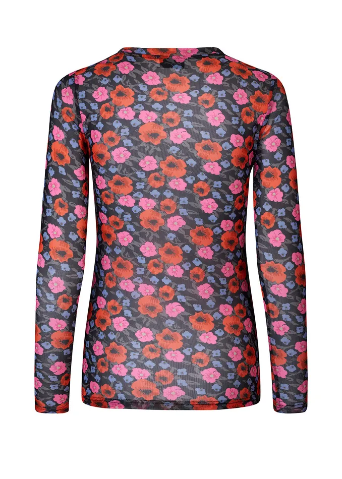 Women BinnaMD Print Top Flower Blush Modstrm Tops Women BinnaMD Print Top Flower Blush Modstrm Tops