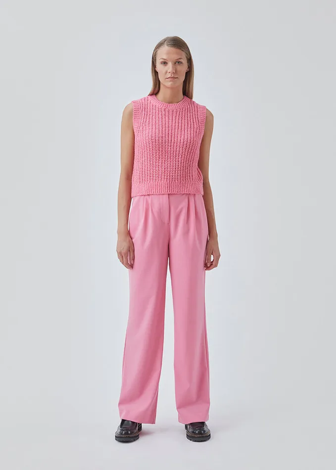 Women BlakelyMD Vest Cosmos Pink Modstrm Blouses and Knitwear