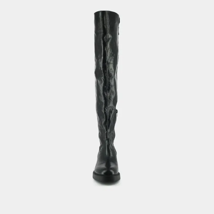 Women Boots Thighhigh Boots Jonak BiMaterial Boots With Buckle