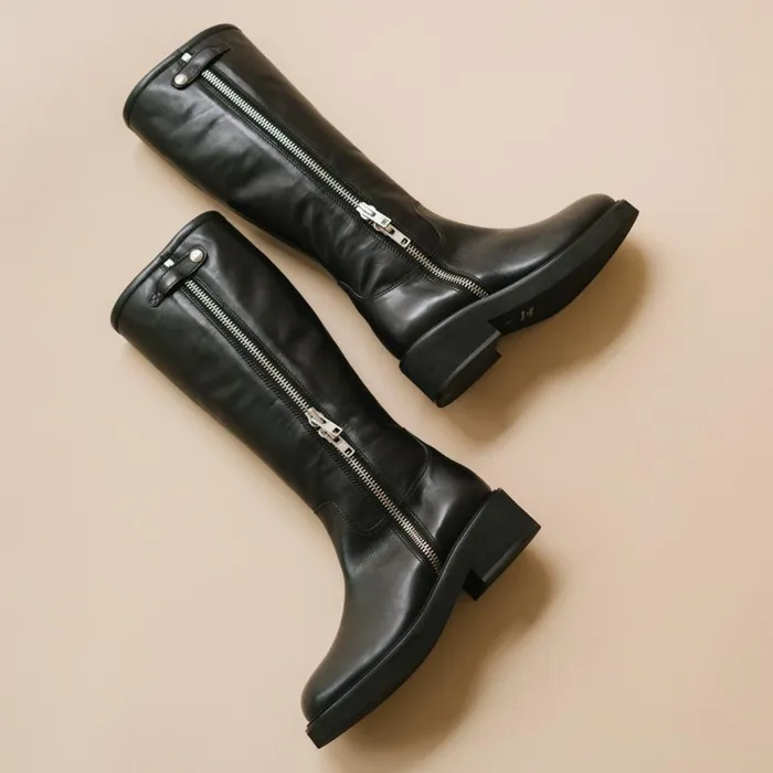 Women Boots Thighhigh Boots Jonak Boots With Double Zips