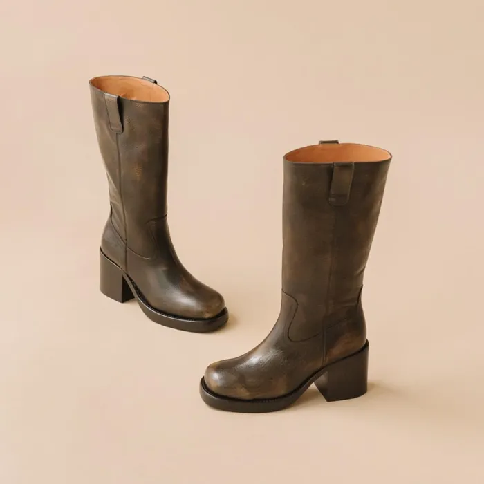 Women Boots Thighhigh Boots Jonak Heeled Boots