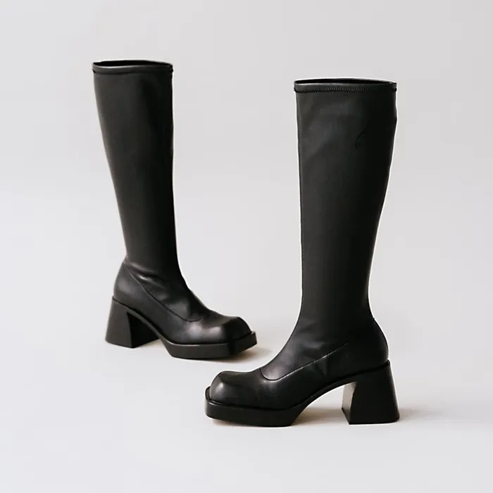 Women Boots Thighhigh Boots Jonak High Boots With Square Toes