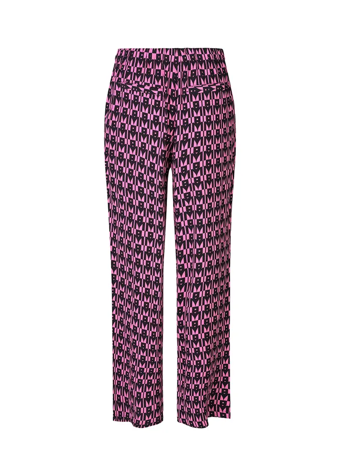 Women BorysMD Print Pants Graphic Heart Cosmos Pink Modstrm Pants and Leggings Women BorysMD Print Pants Graphic Heart Cosmos Pink Modstrm Pants and Leggings