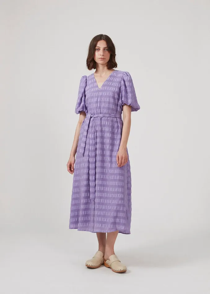 Women CalieMD Dress Purple Blossom Modstrm Dresses