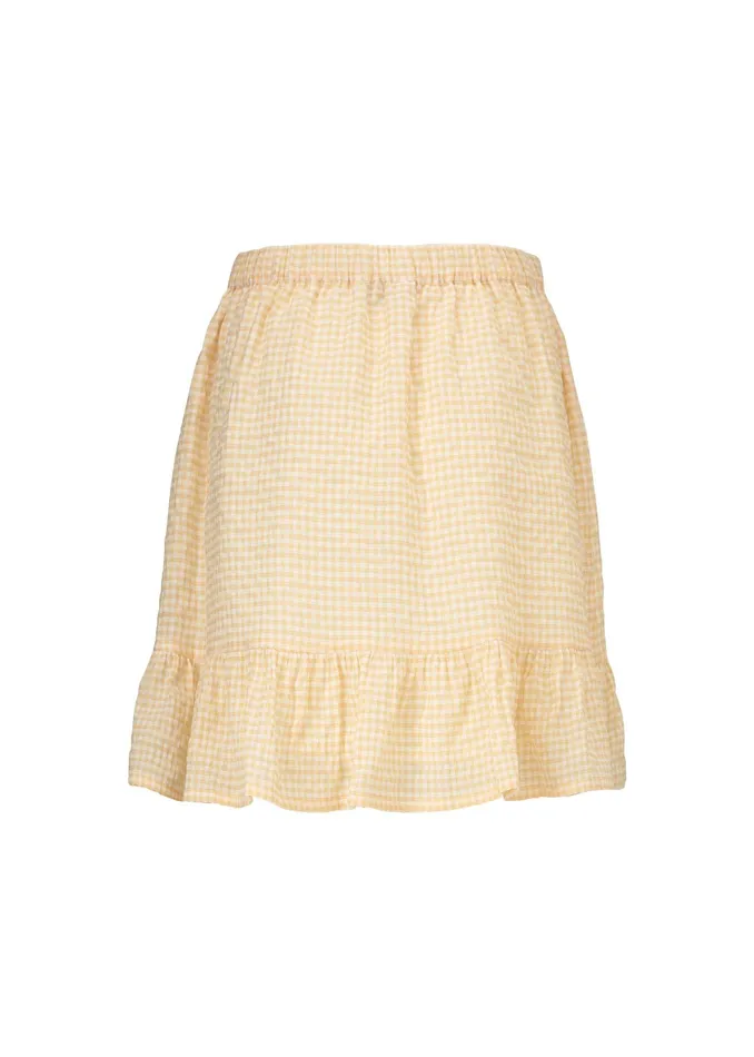 Women Carolina Skirt Sunshine Check Modstrm Skirts Women Carolina Skirt Sunshine Check Modstrm Skirts