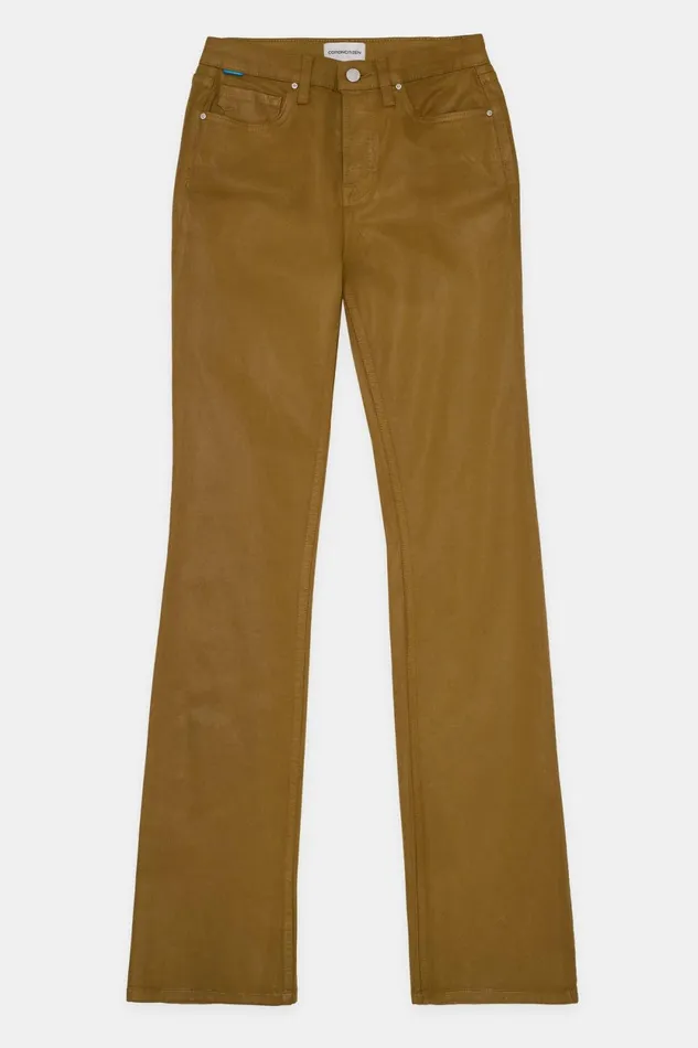 Women Cindy Pant Burnt Honey Coated COTTON CITIZEN Denim