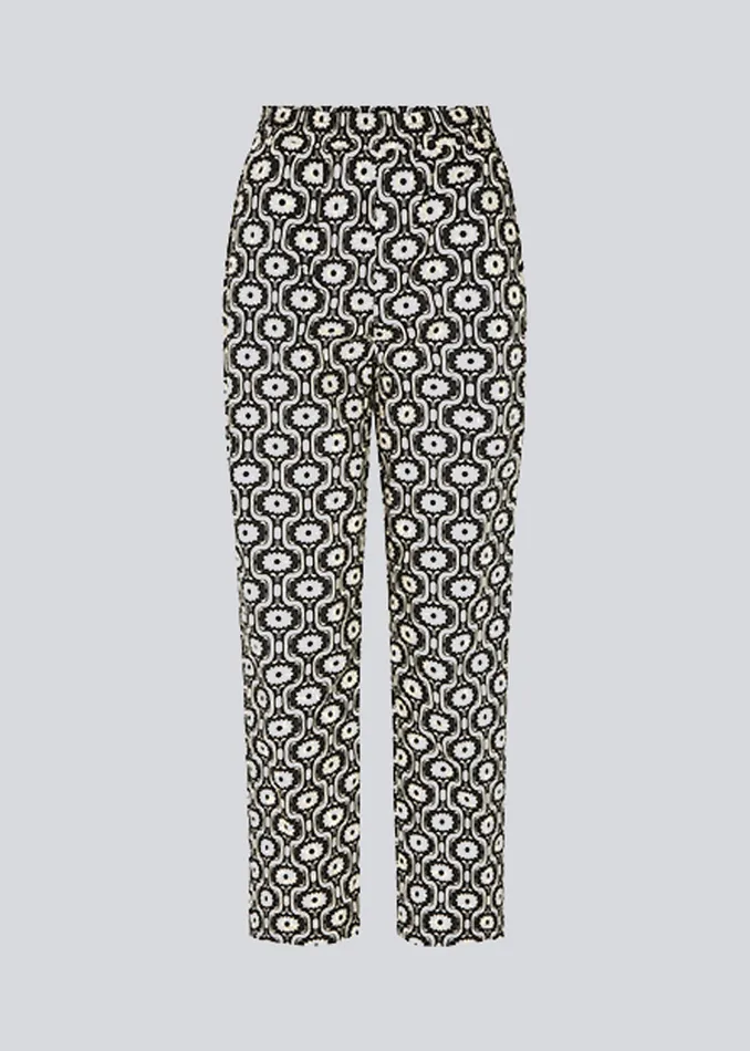 Women CoraMD Print Pants Seventies Fleur Modstrm Pants and Leggings Women CoraMD Print Pants Seventies Fleur Modstrm Pants and Leggings