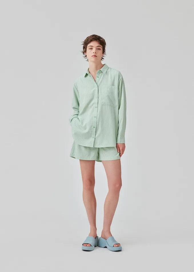 Women DannyMD Shorts Calm Jade Modstrm Shorts