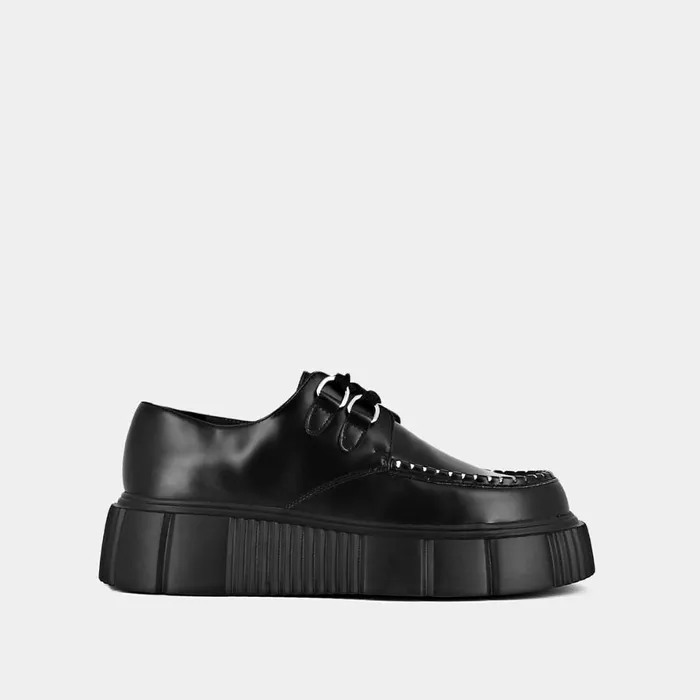 Women Derbies Oxfords Jonak Platform Loafers With Silver Details