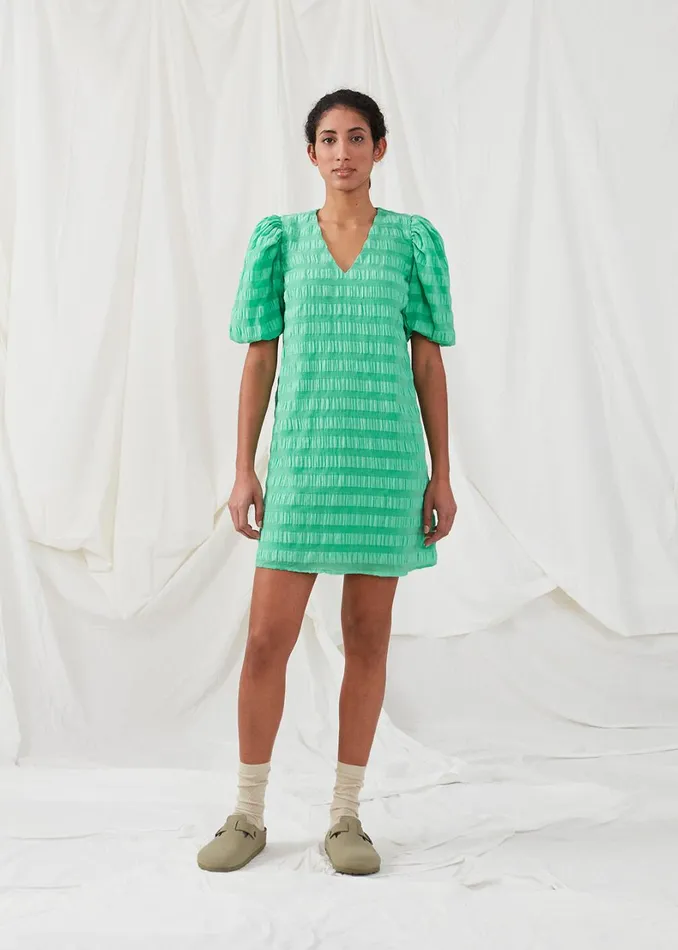 Women DinoMD Dress Calm Jade Modstrm Dresses Women DinoMD Dress Calm Jade Modstrm Dresses