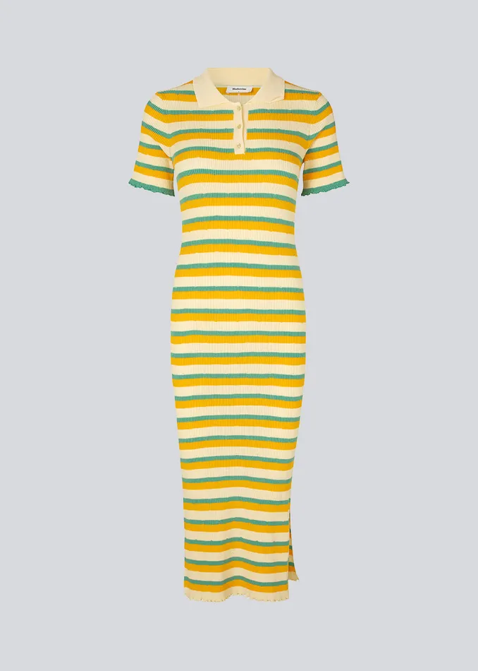 Women DorisMD Dress Jade Gold Stripe Modstrm Dresses Women DorisMD Dress Jade Gold Stripe Modstrm Dresses