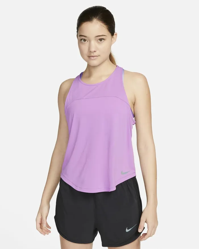 Women DriFit Run Division Rush Fuchsia Nike Tops And TShirts