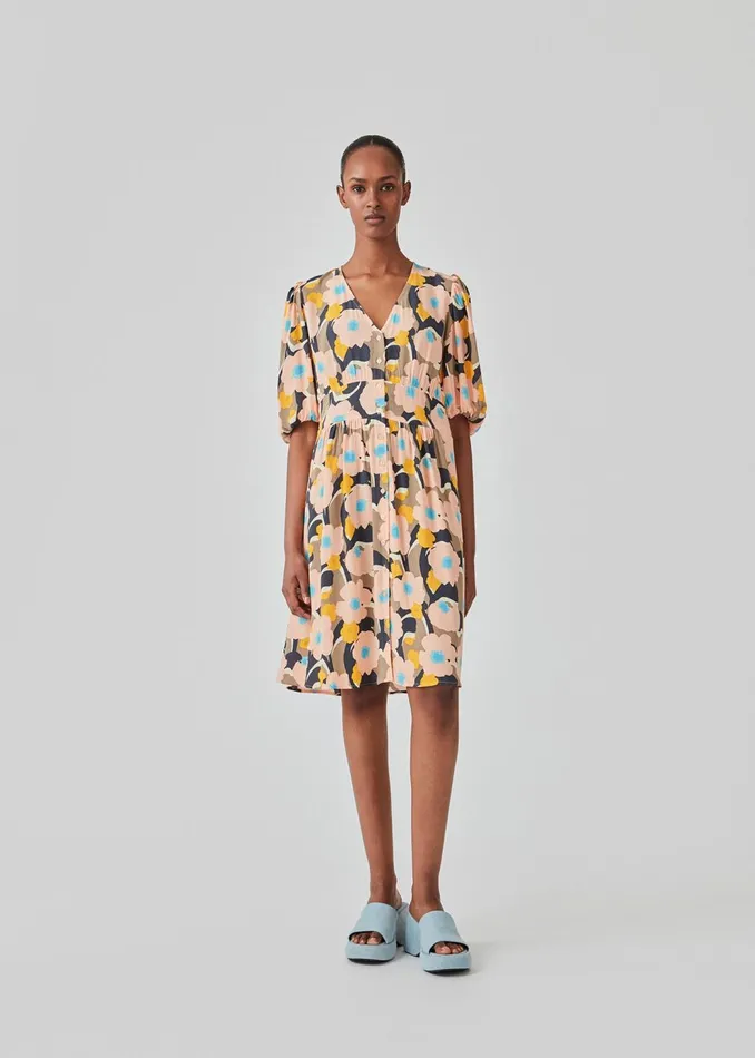 Women DustinMD Print Dress Sunset Bouquet Modstrm Dresses