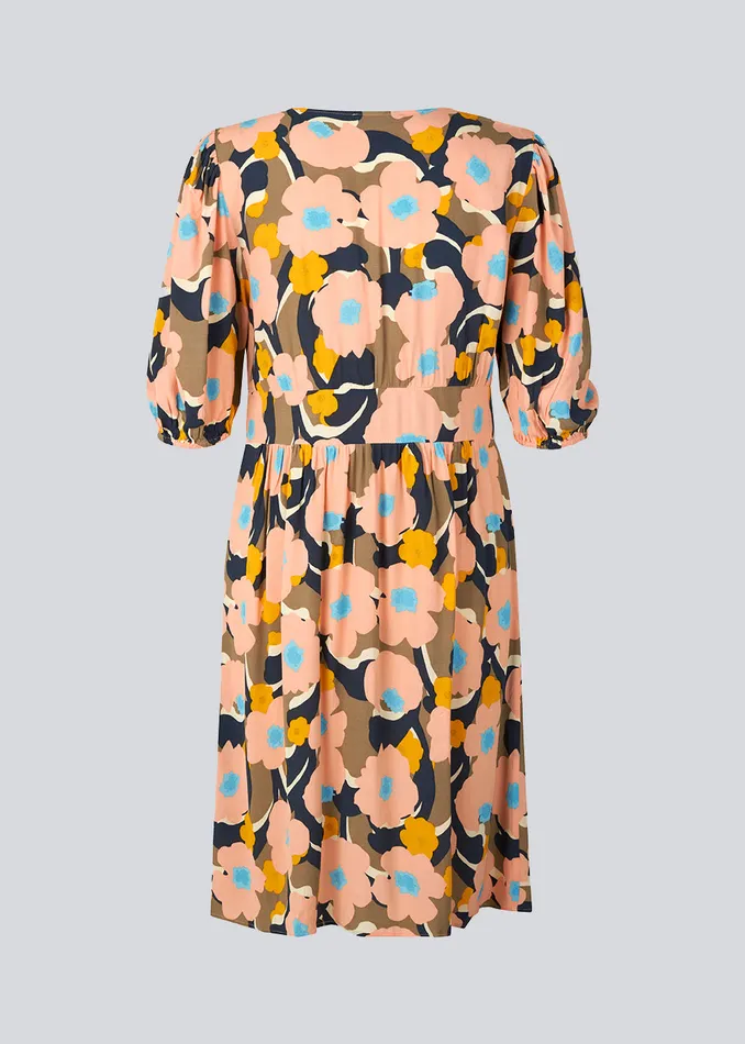 Women DustinMD Print Dress Sunset Bouquet Modstrm Dresses Women DustinMD Print Dress Sunset Bouquet Modstrm Dresses