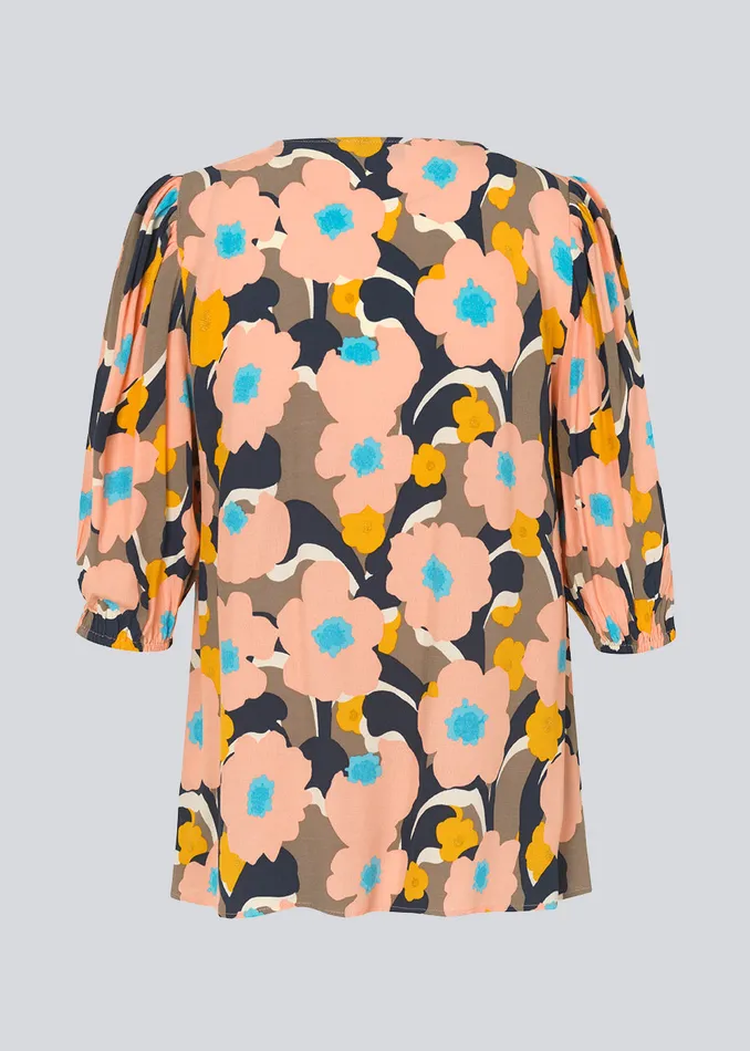 Women DustinMD Print Top Sunset Bouquet Modstrm Tops Women DustinMD Print Top Sunset Bouquet Modstrm Tops