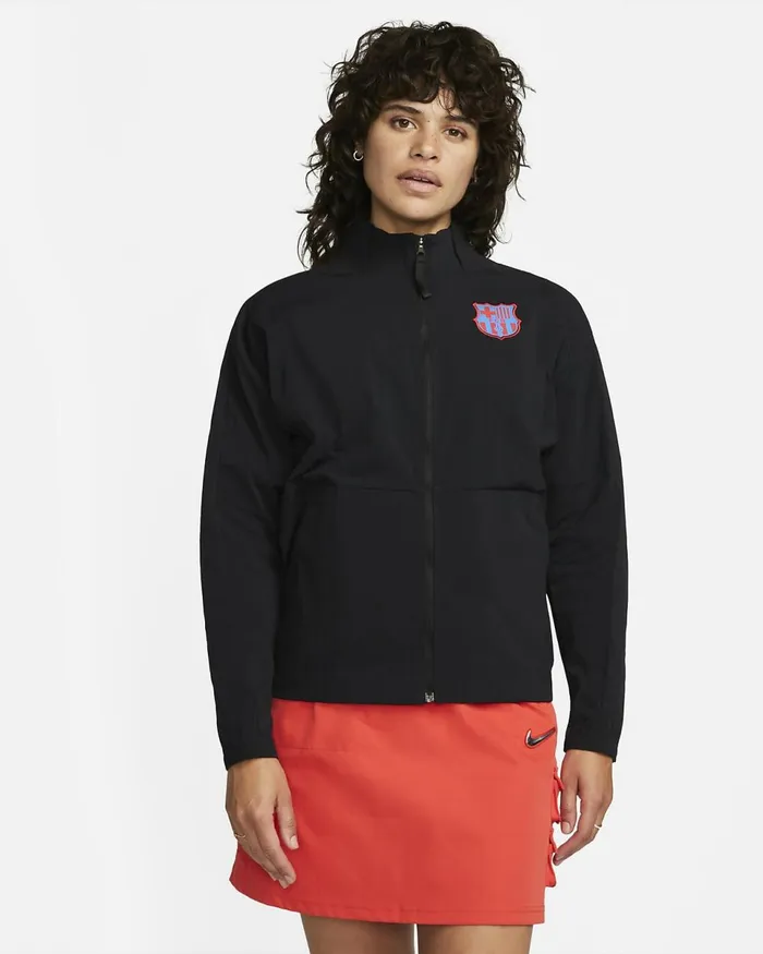 Women FC Barcelona Blacksignal Blue Nike Jackets