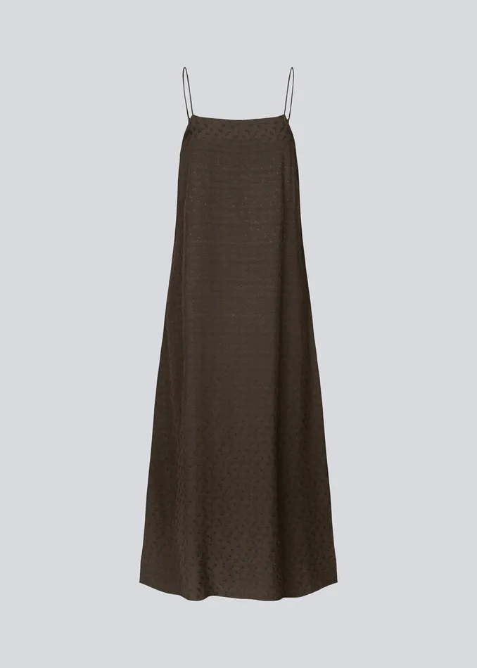 Women FallowMD Dress Dark Coffee Modstrm Dresses