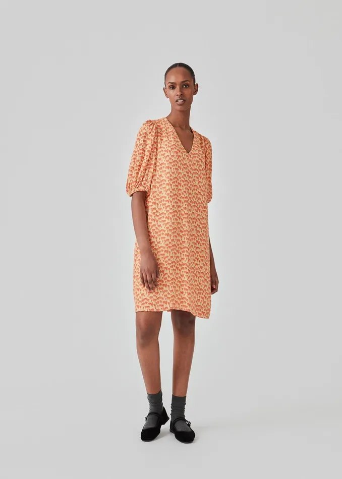 Women FammiMD Print Dress Cherry Bloom Modstrm Dresses