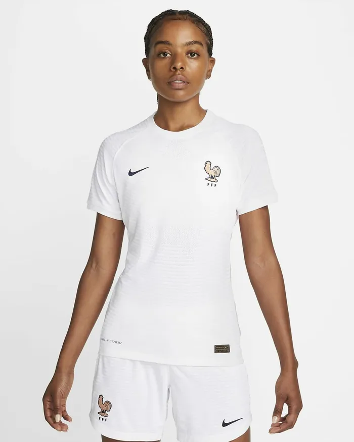 Women Fff 2022 Vapor Match Away Whitepink Glazeblackened Blue Nike Tops And TShirts Women Fff 2022 Vapor Match Away Whitepink Glazeblackened Blue Nike Tops And TShirts