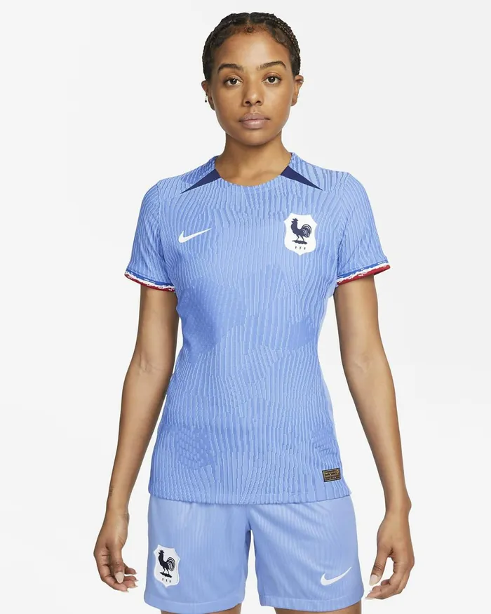 Women Fff 2023 Match Home Polarmedium Blueloyal Bluewhite Nike Tops And TShirts Women Fff 2023 Match Home Polarmedium Blueloyal Bluewhite Nike Tops And TShirts