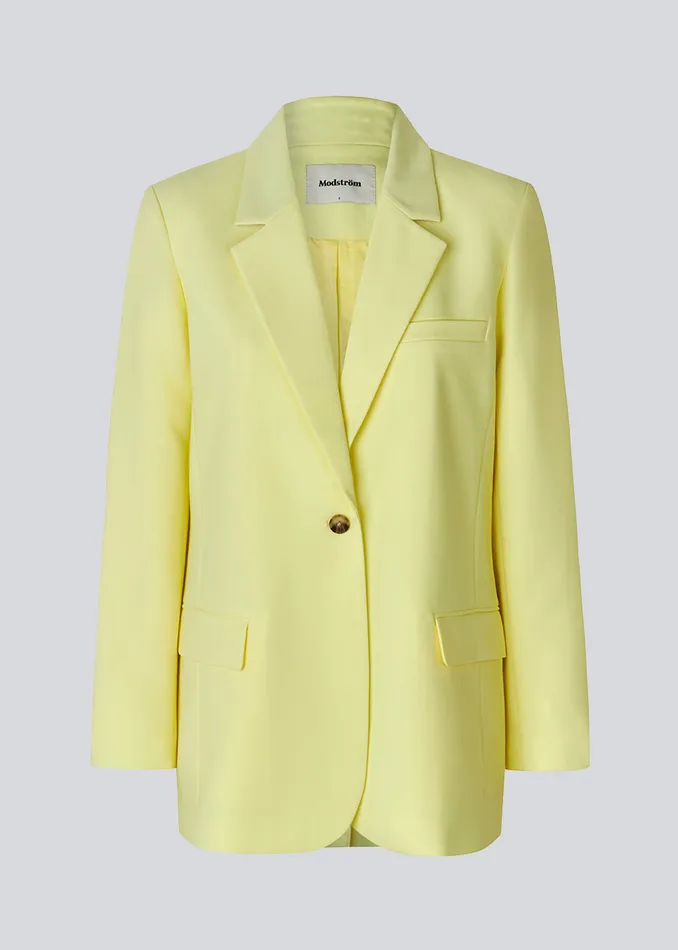 Women Gale Blazer Yellow Pear Modstrm Blazer Women Gale Blazer Yellow Pear Modstrm Blazer