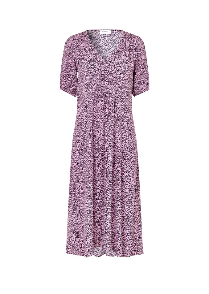 Women Idalina Print Dress Rose Leo Dot Modstrm Dresses