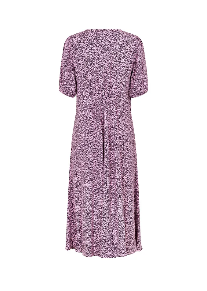 Women Idalina Print Dress Rose Leo Dot Modstrm Dresses Women Idalina Print Dress Rose Leo Dot Modstrm Dresses