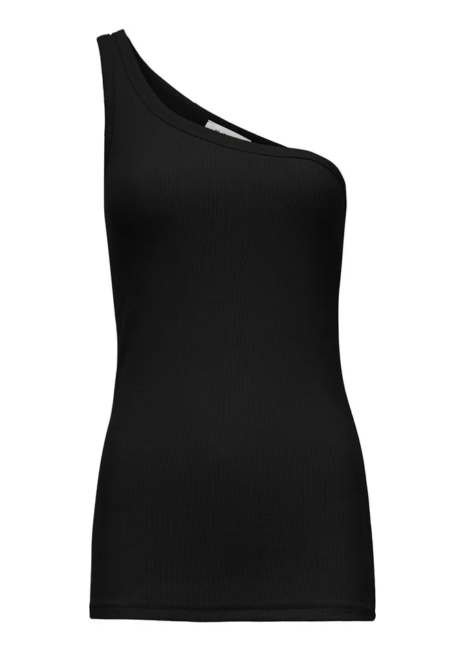 Women Igor One Shoulder Top Black Modstrm Tops