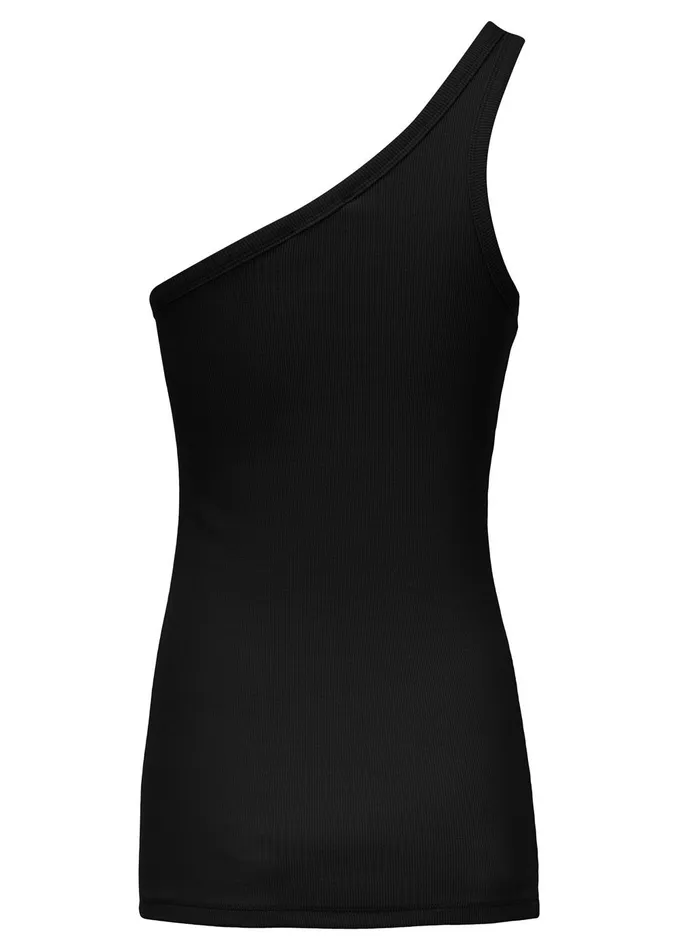 Women Igor One Shoulder Top Black Modstrm Tops