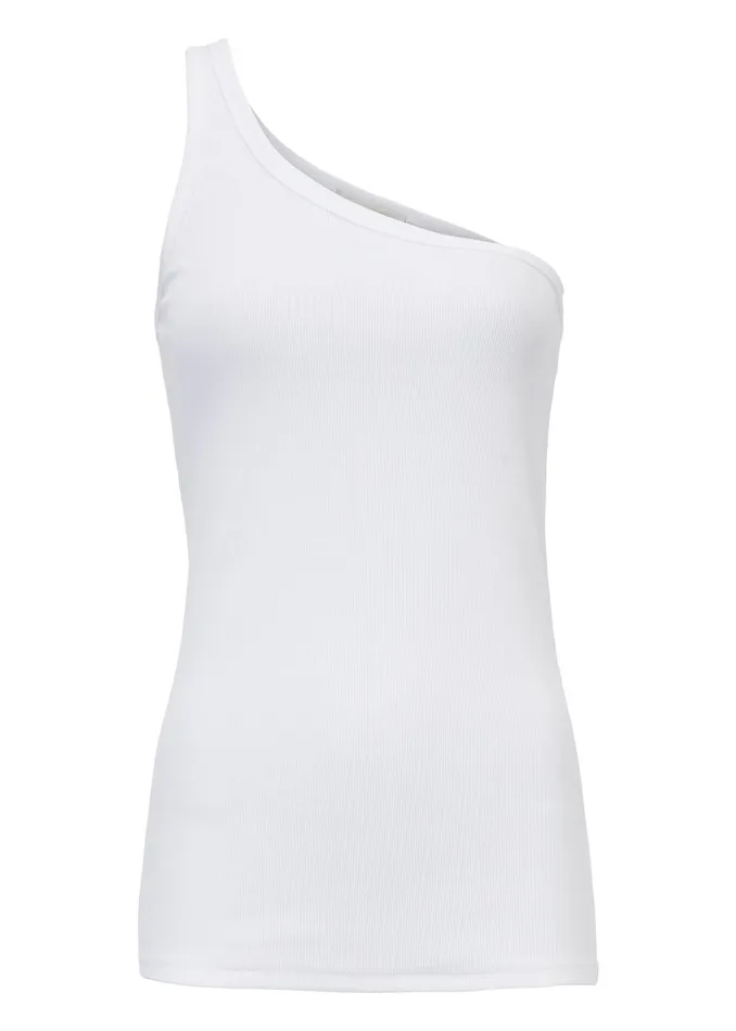 Women Igor One Shoulder Top Off White Modstrm Tops