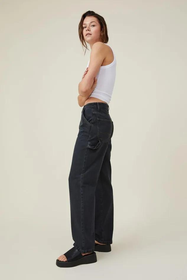Women Jeans Cotton On Carpenter Jean Black Ink