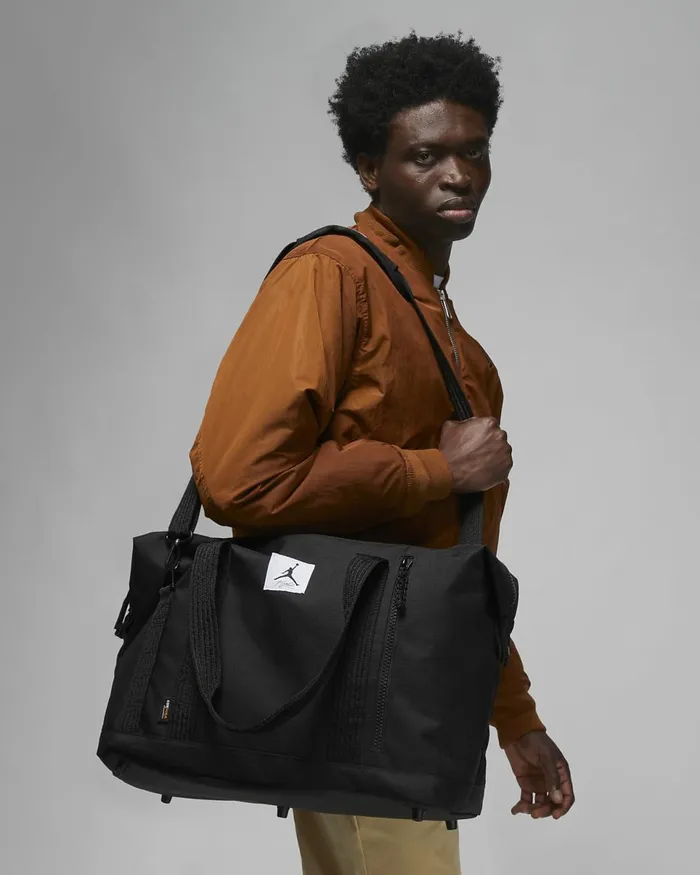 Women Jordan Flight Duffle Black Nike Bags And Backpacks