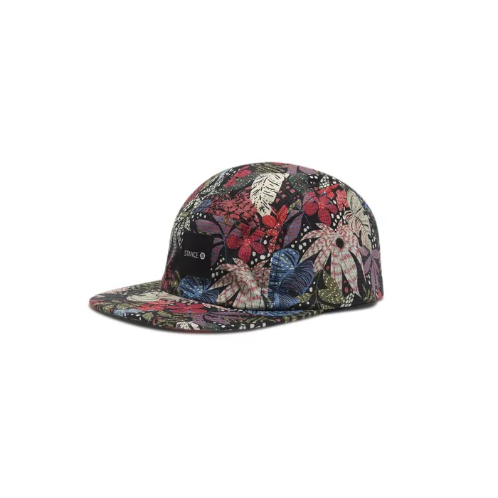 Women Kinectic 5 Panel Adjustable Cap Tropicaltide Stance Hats and Beanies
