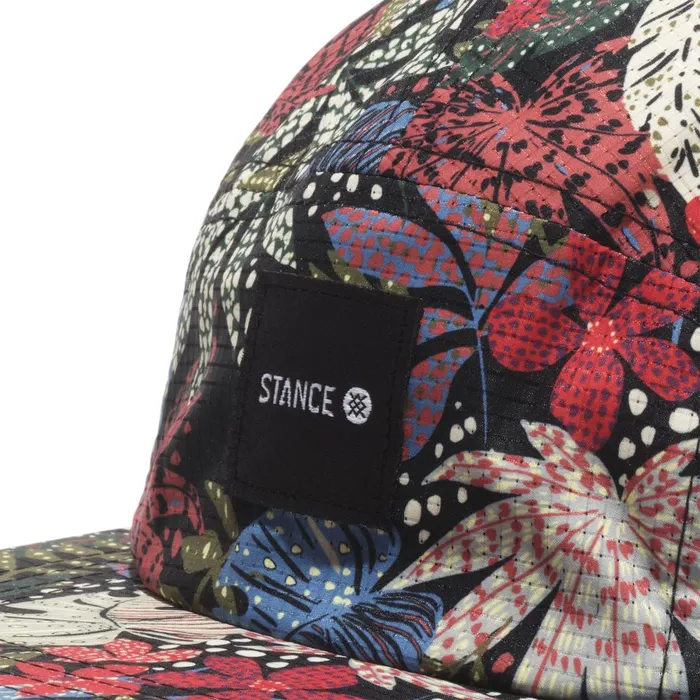 Women Kinectic 5 Panel Adjustable Cap Tropicaltide Stance Hats and Beanies