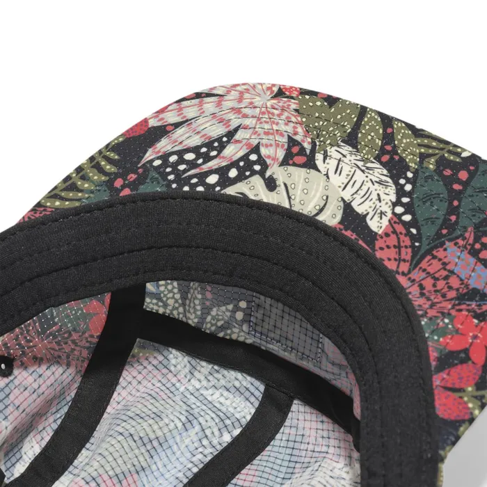 Women Kinectic 5 Panel Adjustable Cap Tropicaltide Stance Hats and Beanies