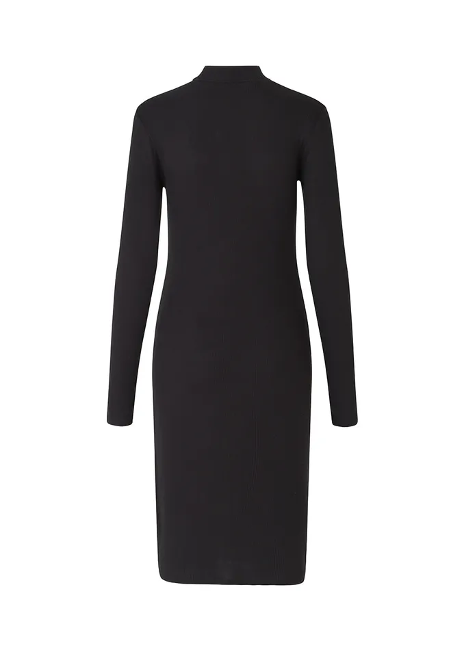 Women Krown LS Tneck Dress Black Modstrm Dresses Women Krown LS Tneck Dress Black Modstrm Dresses