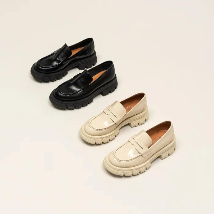 Women Loafers Jonak Moccasins With Notched Soles