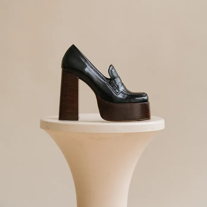 Women Loafers Jonak Platform Loafers With Square Toe
