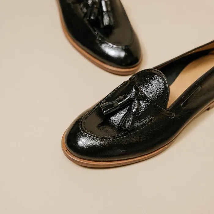Women Loafers Jonak Round Toe Loafers With Pompons