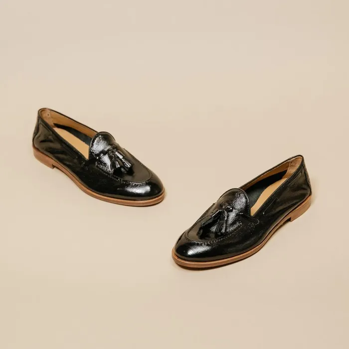 Women Loafers Jonak Round Toe Loafers With Pompons