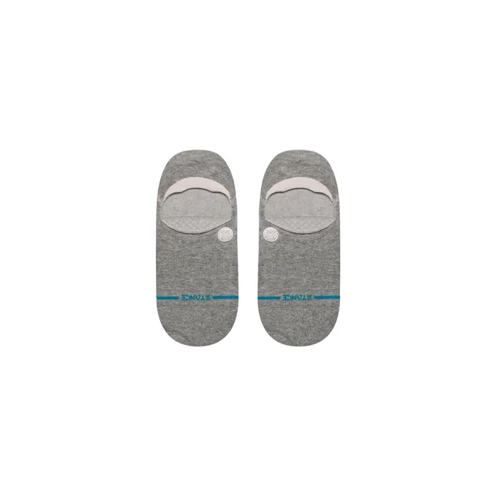 WomenMen Cotton No Show Socks Icon 8211 Heathergrey Stance No Show