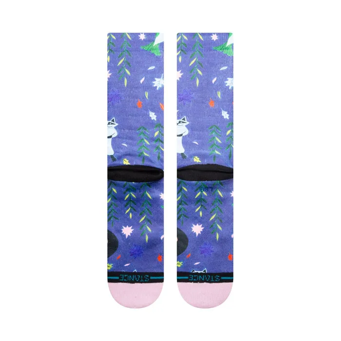 WomenMen Disney 100 Este Preda X Poly Crew Socks Pocahontas By Estee 8211 Lilac Ice Stance Crew