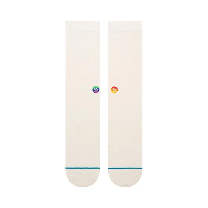 WomenMen Encircle X Love Crew Socks White Stance Crew