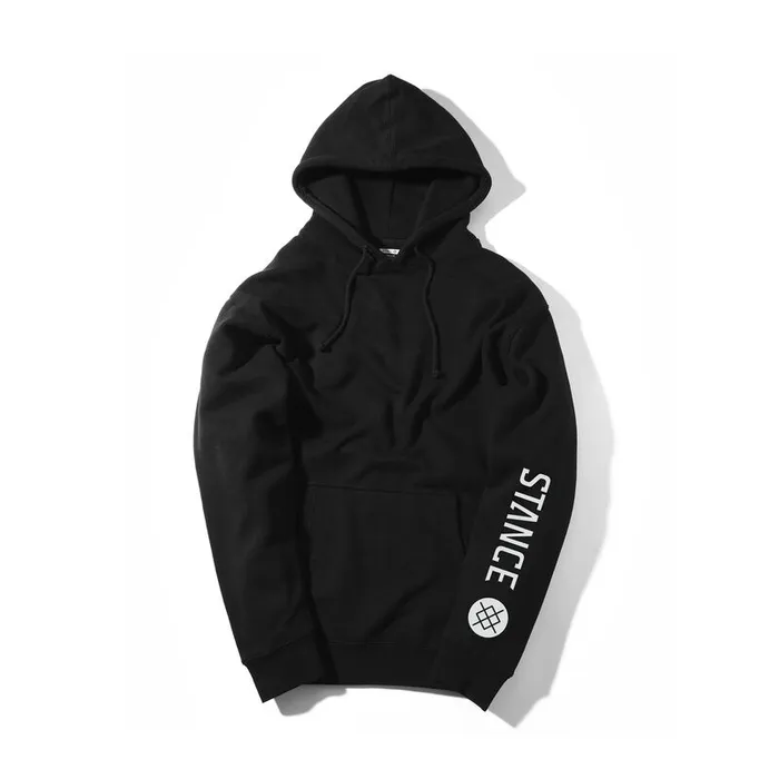 WomenMen Icon Hoodie Black Stance Hoodies and Jackets