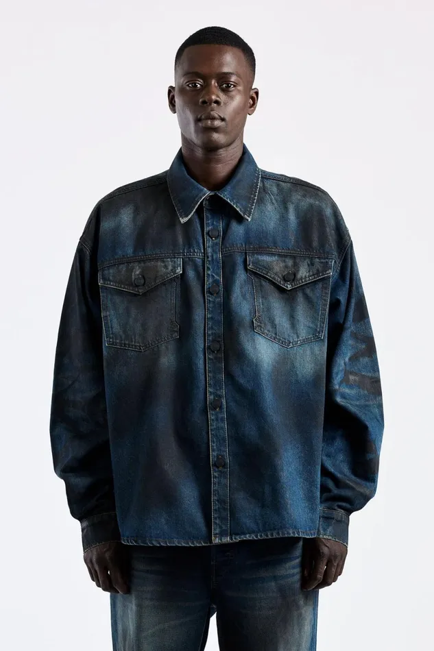 WomenMen Overshirt Camden COTTON CITIZEN Denim