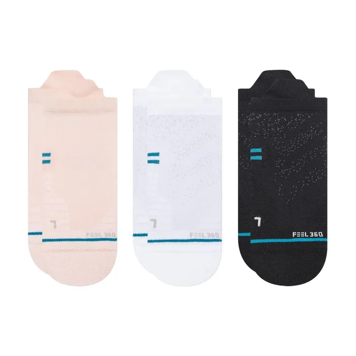 WomenMen Performance Tab Socks 3 Pack Athletic 8211 Pink Stance Tab