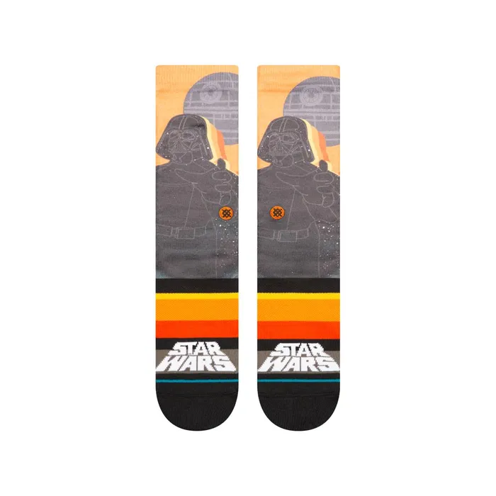 WomenMen Star Wars By Jaz X Poly Crew Socks Darth 8211 Spacedust Stance Crew