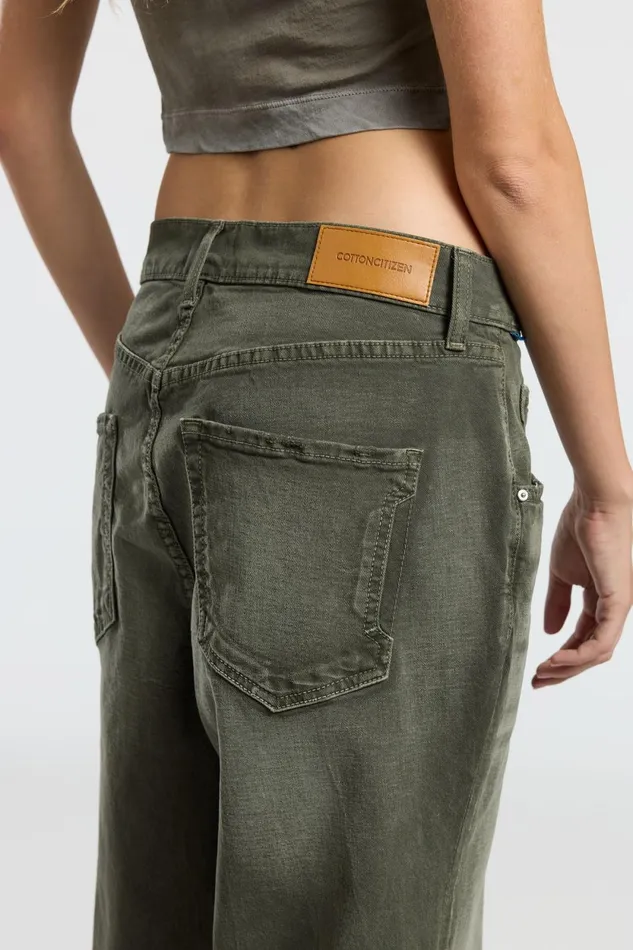 Women Mila Pant Steel Gray COTTON CITIZEN Denim Women Mila Pant Steel Gray COTTON CITIZEN Denim