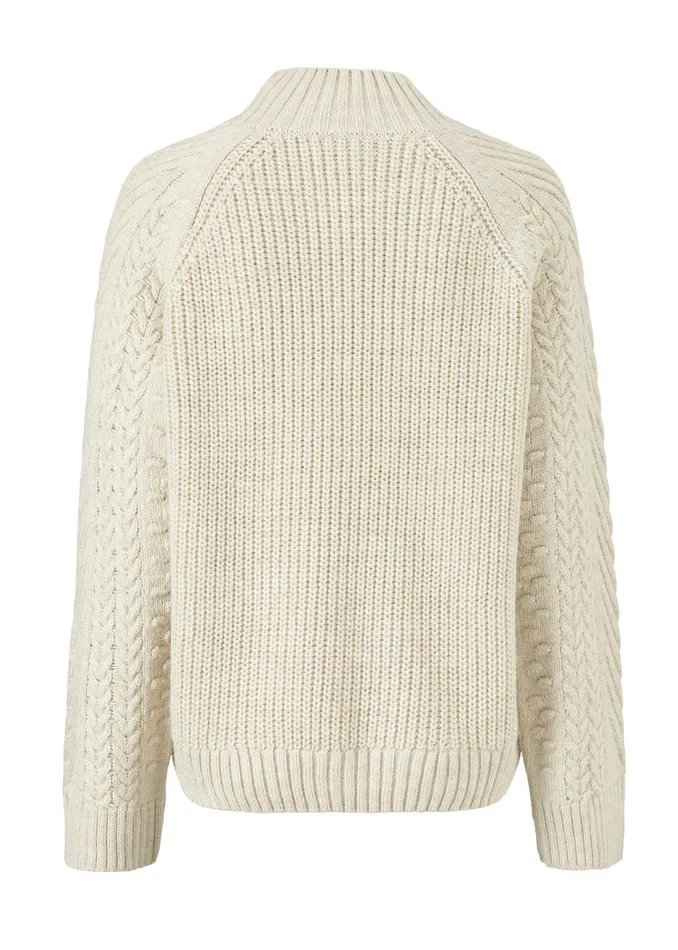 Women Minnie Tneck Off White Modstrm Blouses and Knitwear Women Minnie Tneck Off White Modstrm Blouses and Knitwear